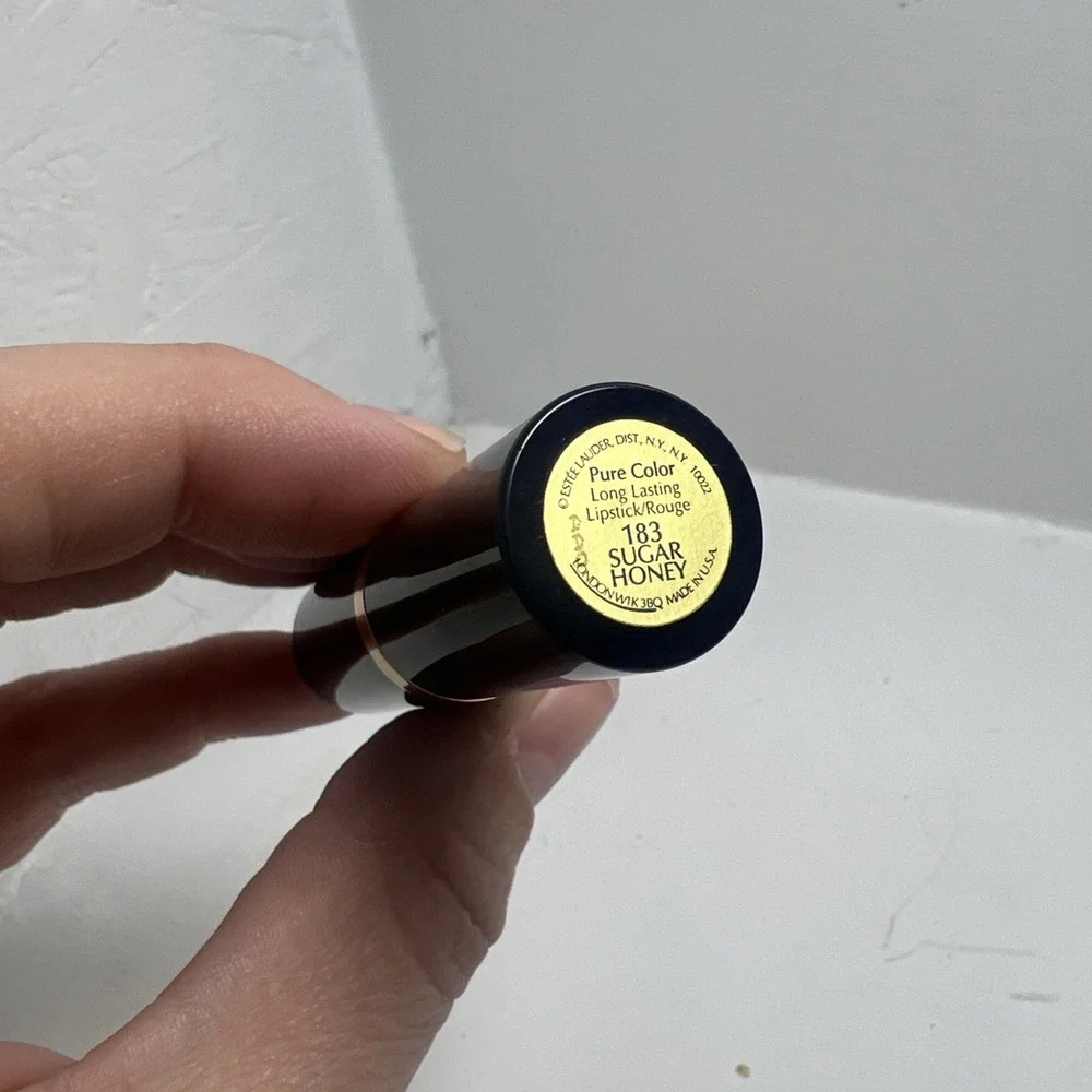 Full-Size Estee Lauder Pure Color Long Lasting Lipstick Rouge 183 Sugar Honey
